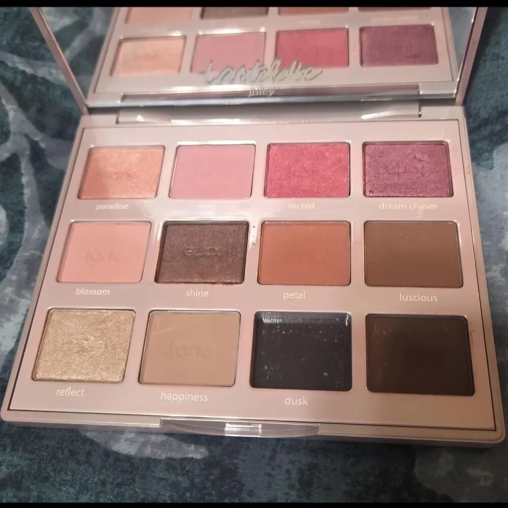 Tarte Pink and White Makeup